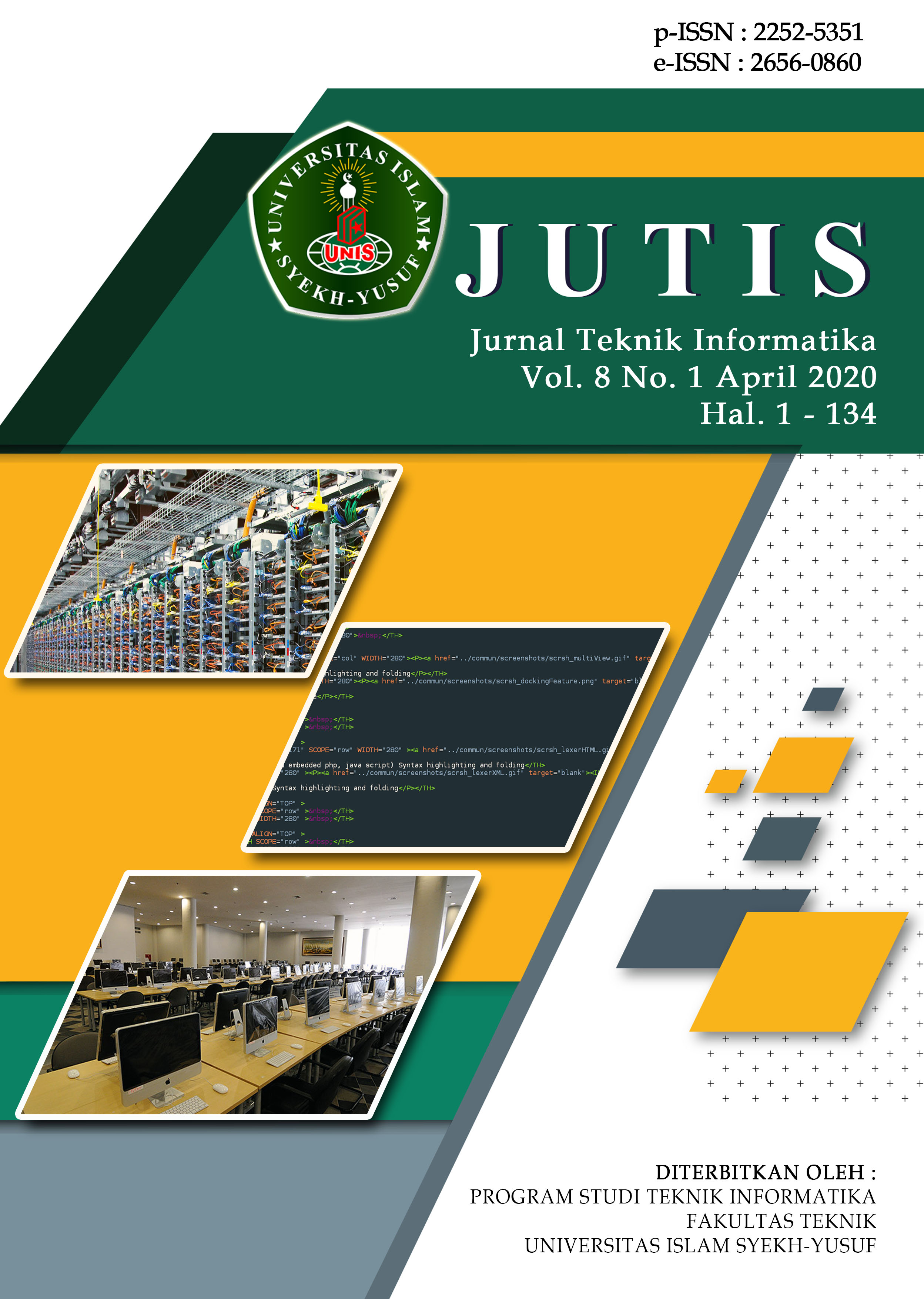 					View Vol. 8 No. 1 (2020): Jutis (Jurnal Teknik Informatika)
				