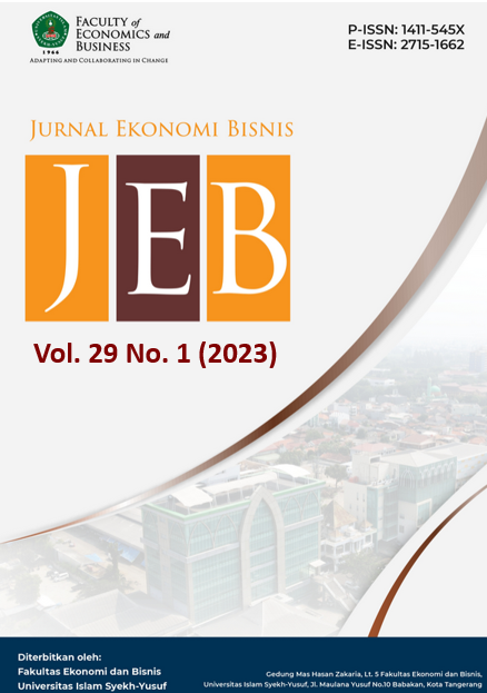 					View Vol. 29 No. 1 (2023): EKONOMI BISNIS
				